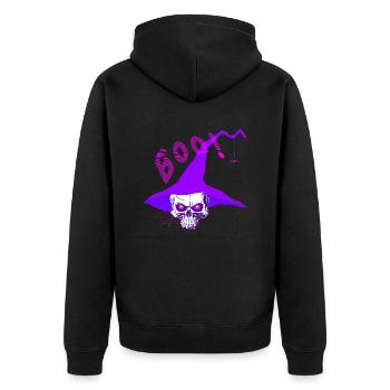 Hou! - Veste à capuche bio Premium Unisexe - noir - Dos - Nico (187cm)