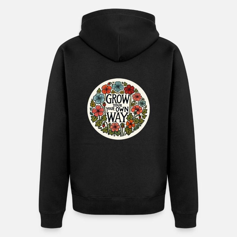 Odla på ditt eget sätt - Ekologisk premiumluvjack unisex - svart
