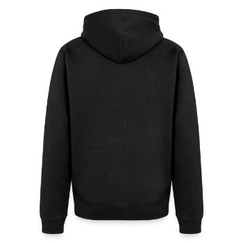 Original 1964 Jahrgang Berge Vintage Geburtstag - Unisex Premium Bio Zip Hoodie - Schwarz - Hinten - Nico (187cm)