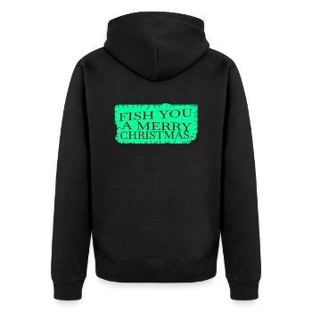 Animal Love Dork Tournois de pêche Rod Citation - Veste à capuche bio Premium Unisexe - noir - Dos - Nico (187cm)