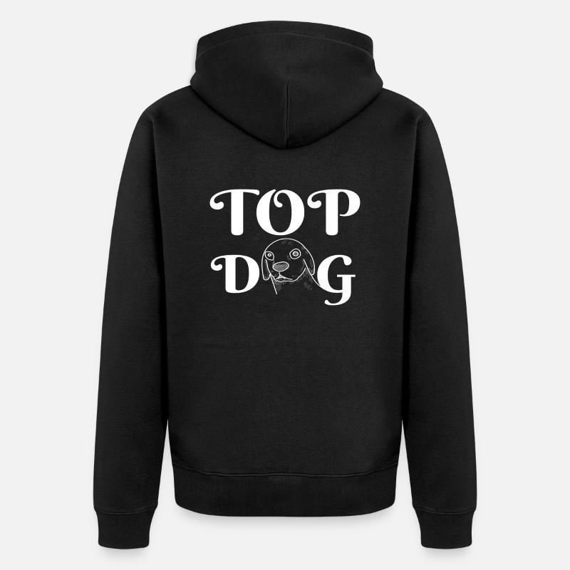 TOP DOG - Veste à capuche bio Premium Unisexe - noir