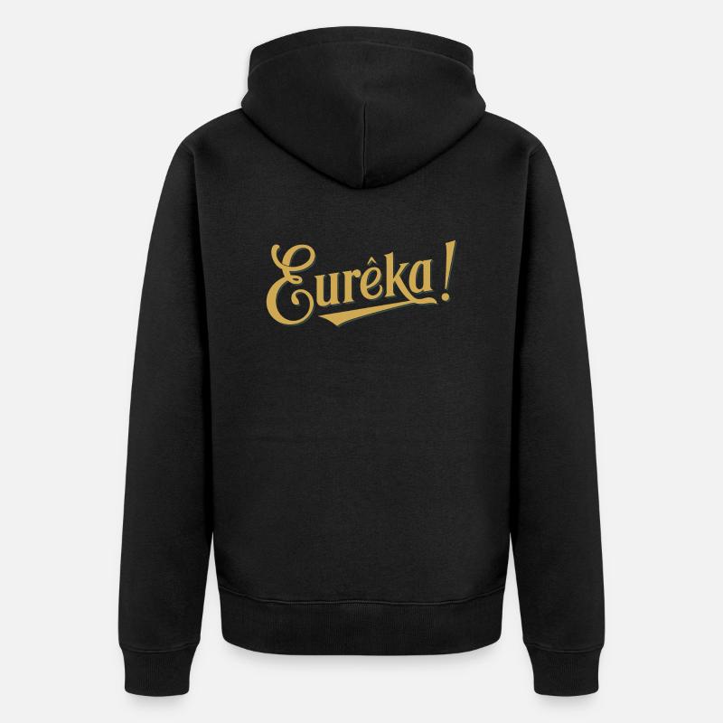 Eureka - Veste à capuche bio Premium Unisexe - noir