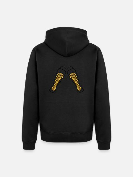 bier2 - Veste à capuche bio Premium Unisexe - noir