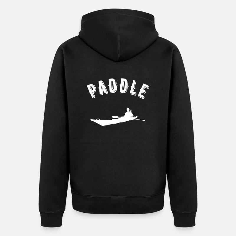paddle - Veste à capuche bio Premium Unisexe - noir