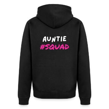 Tante Escouade Tante - Veste à capuche bio Premium Unisexe - noir - Dos - Nico (187cm)
