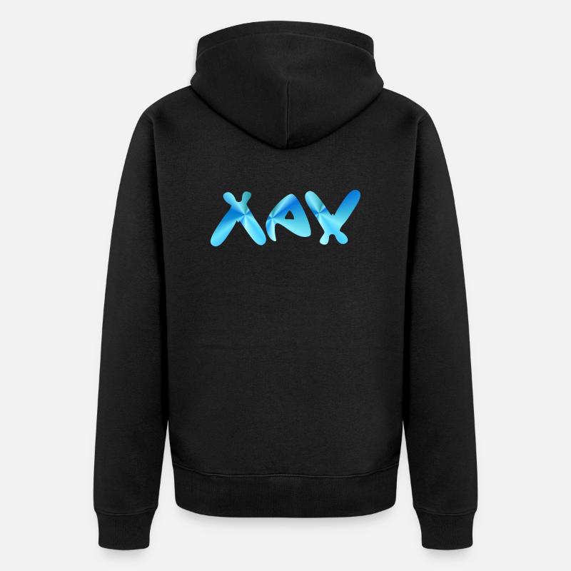 Max - Veste à capuche bio Premium Unisexe - noir