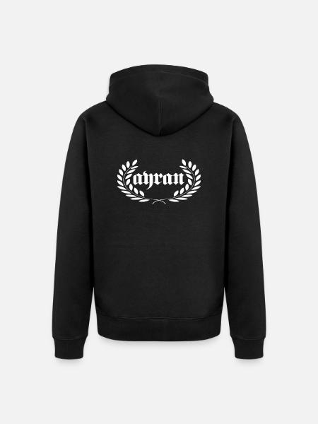 Proud Ayran - Unisex Premium Bio Zip Hoodie - Schwarz