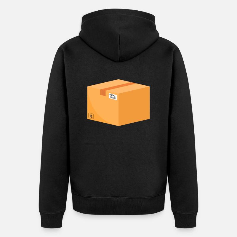 Commande de colis - Veste à capuche bio Premium Unisexe - noir