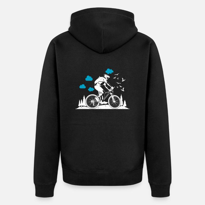 VTT VTT - Veste à capuche bio Premium Unisexe - noir