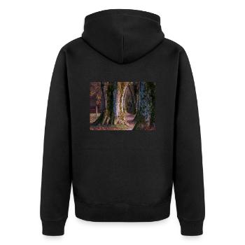 Steindl Allee - Veste à capuche bio Premium Unisexe - noir - Dos - Nico (187cm)
