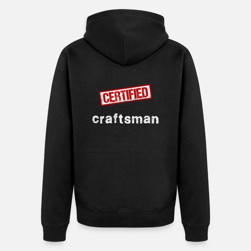 Artisan - Veste à capuche bio Premium Unisexe - noir