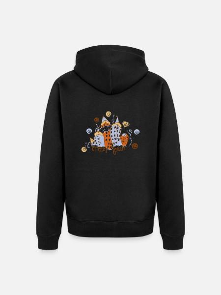 Crazy Town - Unisex Premium Bio Zip Hoodie - Schwarz