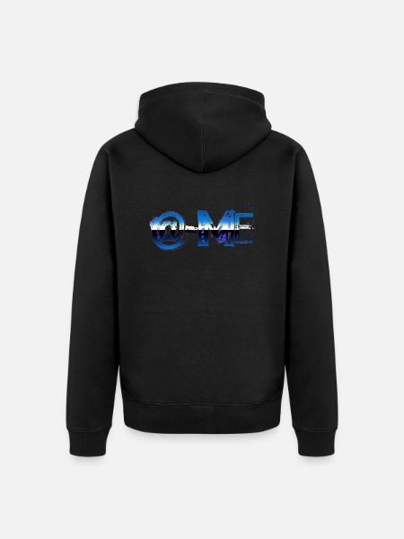 email drôle de travail bureau réunion e-mails mail comput - Veste à capuche bio Premium Unisexe - noir