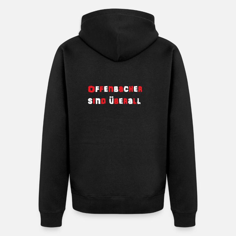 Offenbach - Veste à capuche bio Premium Unisexe - noir