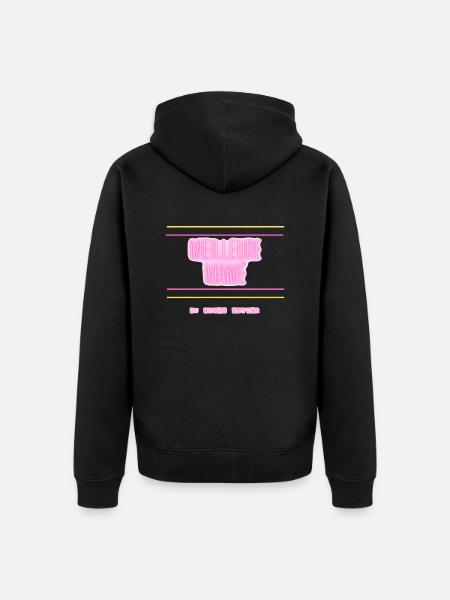 Meilleure MAMÉ - Veste à capuche bio Premium Unisexe - noir