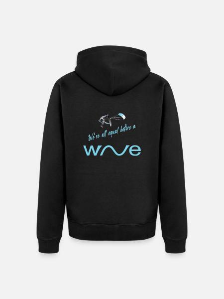 Surfer - Veste à capuche bio Premium Unisexe - noir