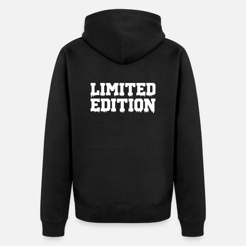 Édition limitée - Veste à capuche bio Premium Unisexe - noir