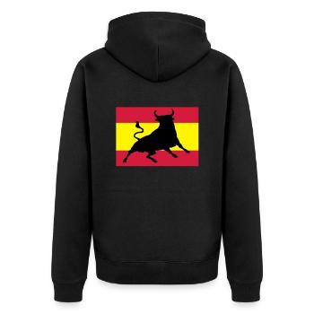 viva españa - Veste à capuche bio Premium Unisexe - noir - Dos - Nico (187cm)