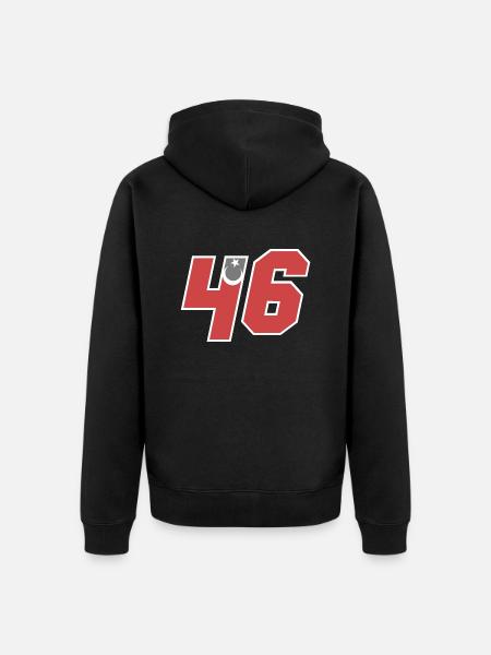 Kahramanmaraş - Unisex Premium Bio Zip Hoodie - Schwarz