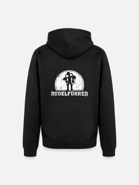 GD03323.png - Unisex Premium Bio Zip Hoodie - Schwarz