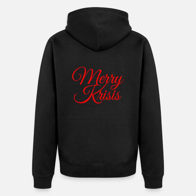 Joyeux Krisis - Veste à capuche bio Premium Unisexe - noir