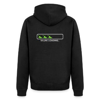 Kayak Canoë Pagayer Kayak Chargement - Veste à capuche bio Premium Unisexe - noir - Dos - Nico (187cm)