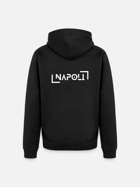 Napoli - Veste à capuche bio Premium Unisexe - noir