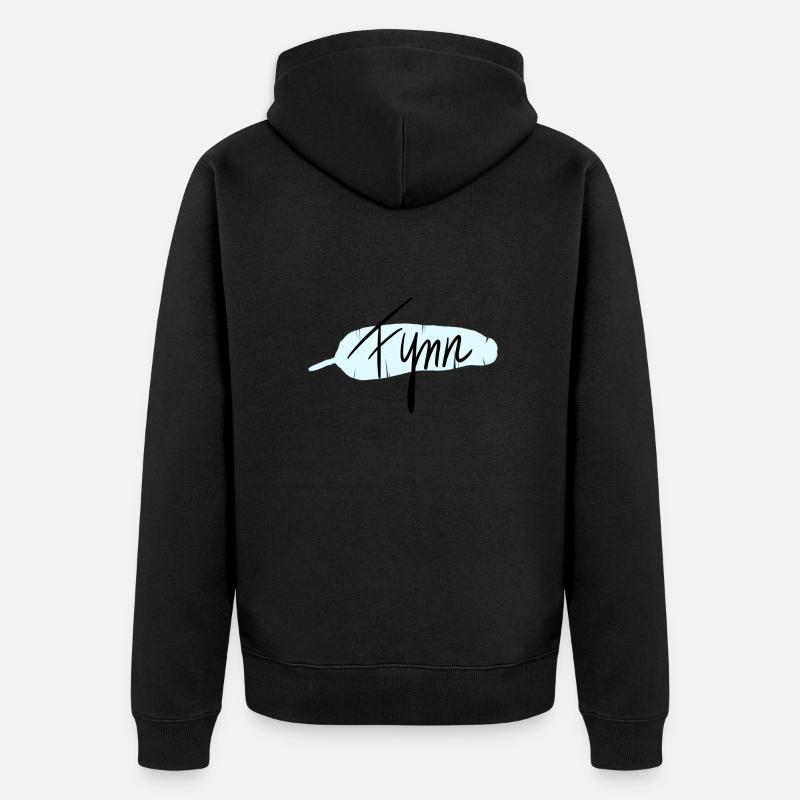 Fynn - Veste à capuche bio Premium Unisexe - noir
