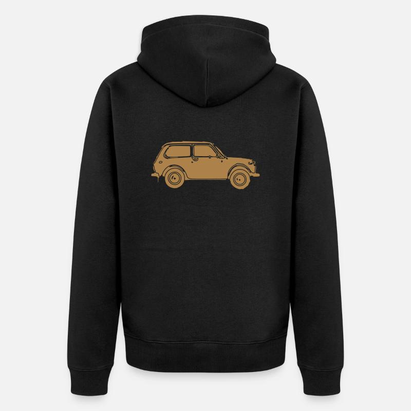 Lada 2 - Veste à capuche bio Premium Unisexe - noir