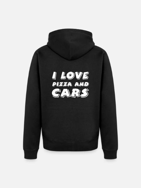 Voiture - Veste à capuche bio Premium Unisexe - noir