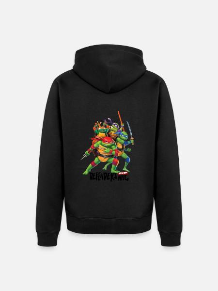 TMNT Mutant Mayhem All Turtles - Unisex Premium Organic Zip Hoodie - 