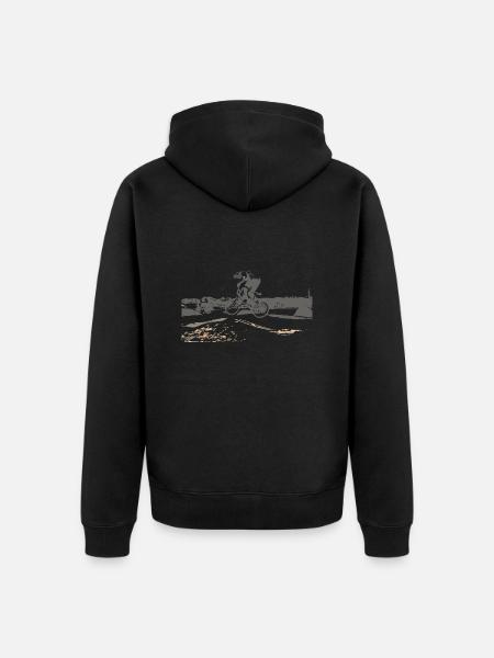bmx - Veste à capuche bio Premium Unisexe - noir