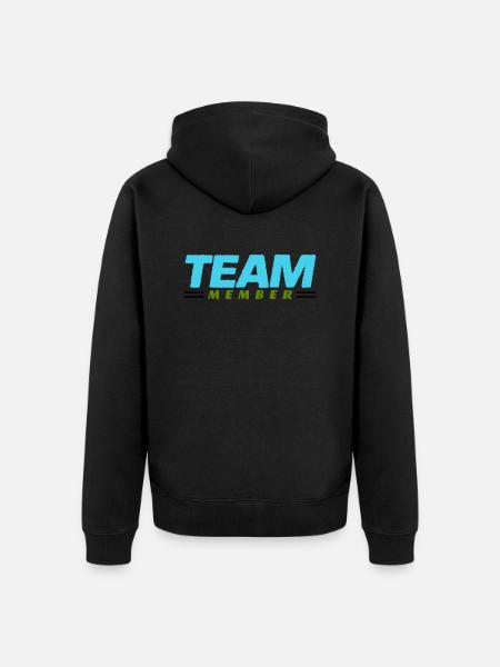 Équipier - Veste à capuche bio Premium Unisexe - noir
