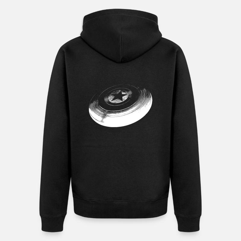 Frisbee - Veste à capuche bio Premium Unisexe - noir