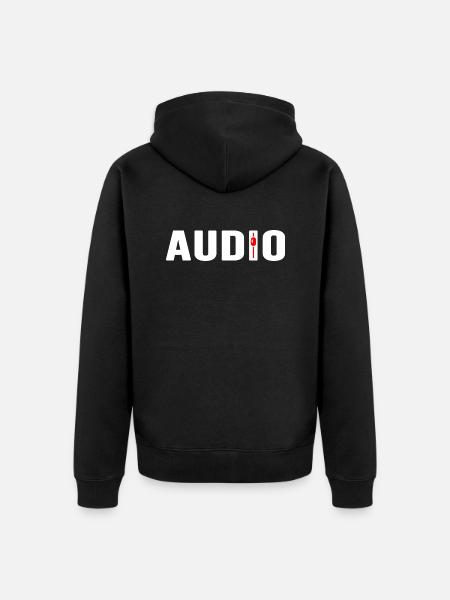 dj audio sound mischpult synthesize mixtape musik - Ekologisk premiumluvjack unisex - svart