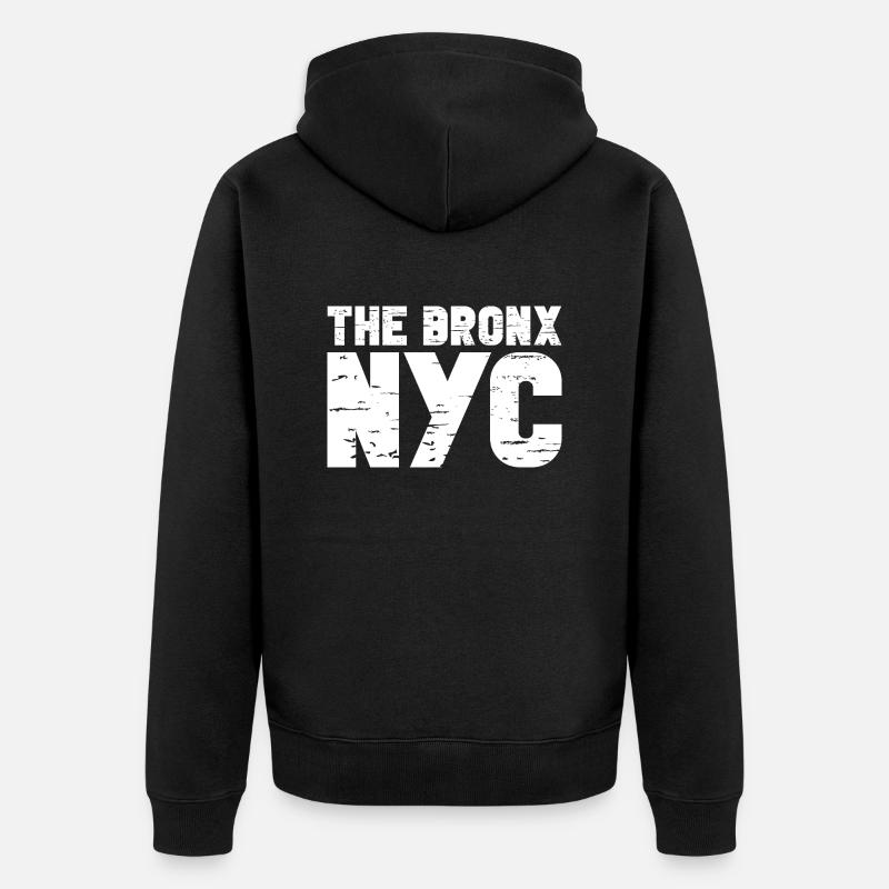 Le Bronx - Veste à capuche bio Premium Unisexe - noir