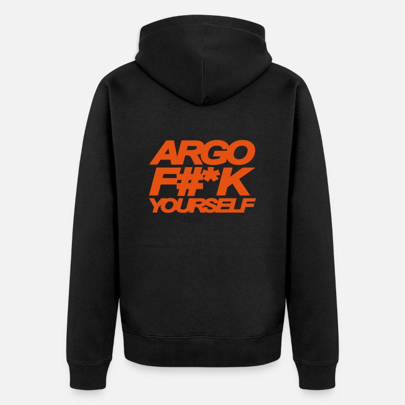 ARGO BAISE YOURSELF - Veste à capuche bio Premium Unisexe - noir