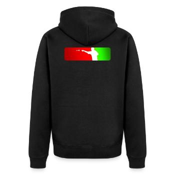 Dart Sport - Veste à capuche bio Premium Unisexe - noir - Dos - Nico (187cm)