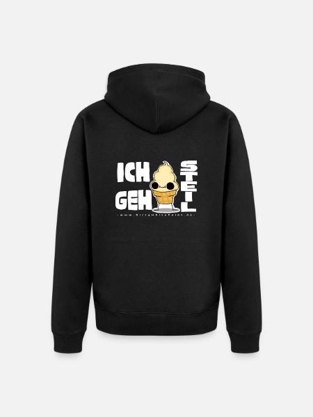 Steil - Premium Longsleeve - Women - Unisex Premium Organic Zip Hoodie - black