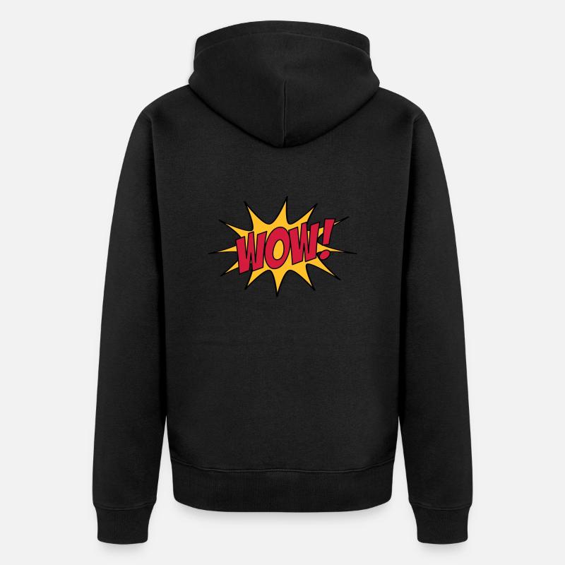 HOU LA LA! - Veste à capuche bio Premium Unisexe - noir