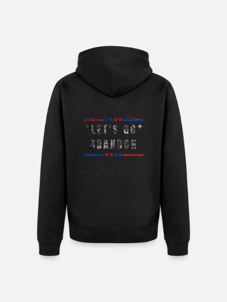 Rallying Cry T-Shirt - - Unisex Premium Bio Zip Hoodie - Schwarz