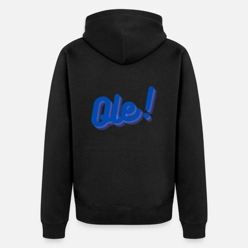 ole - Veste à capuche bio Premium Unisexe - noir