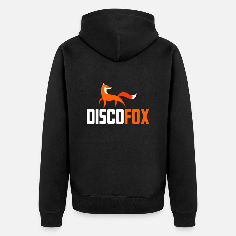 Discofox est ma vie - Veste à capuche bio Premium Unisexe - noir