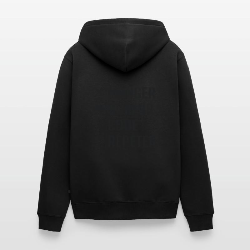 Manger, Dormir, Code, Répéter Veste à capuche bio Premium Unisexe