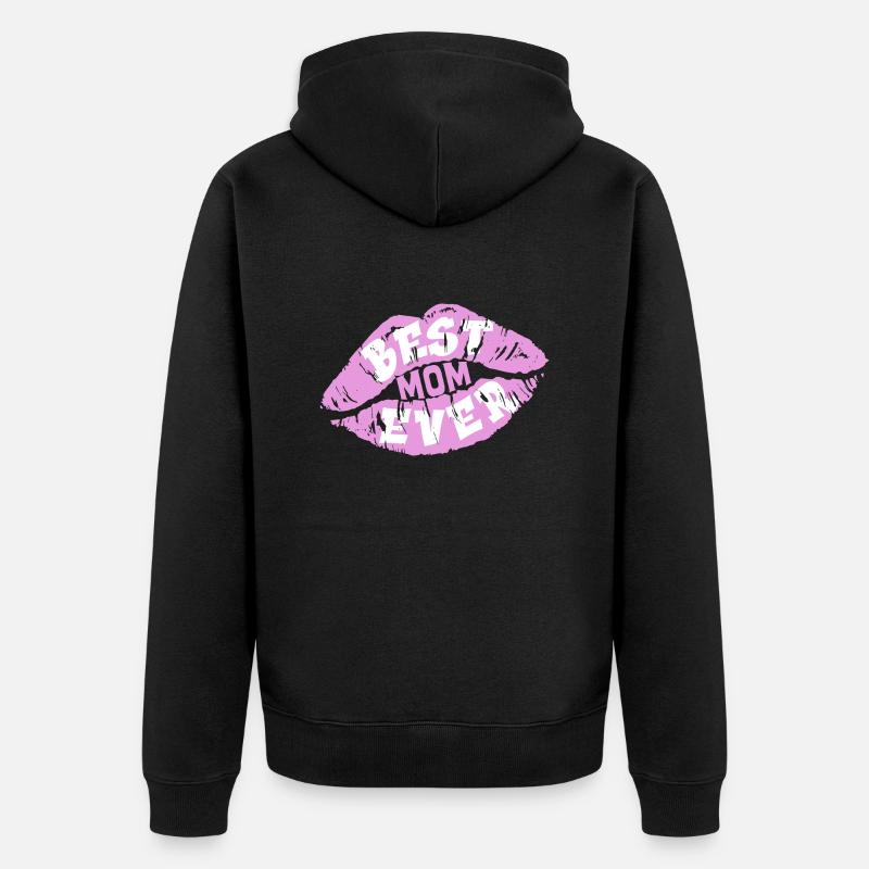 Maman - Veste à capuche bio Premium Unisexe - noir