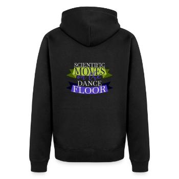Genres de danse Communauté de danse Recherche scientifique - Veste à capuche bio Premium Unisexe - noir - Dos - Nico (187cm)