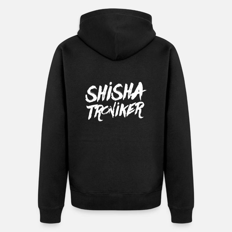 Shishatroniker - Veste à capuche bio Premium Unisexe - noir