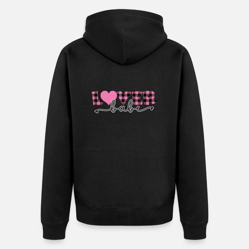 Amant - Veste à capuche bio Premium Unisexe - noir