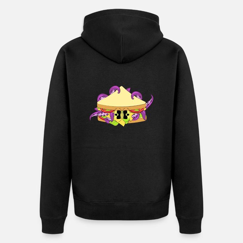 MORSURE TENTACULAIRE - Veste à capuche bio Premium Unisexe - noir