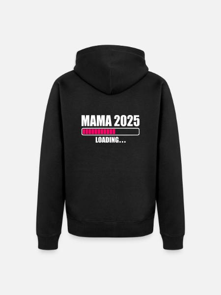 Mama 2025 - Unisex Premium Organic Zip Hoodie - black